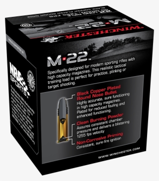 S22lrt Box Image - Winchester 22lr 40gr M22 Bulk 1000rds #6232804