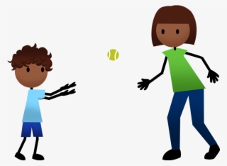 Png Royalty Free Stock Bounce Clipart Ball Rolling - Throwing And Catching A Ball #6233314