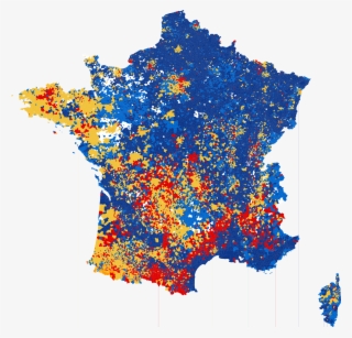 Bienvenue En France 1 3rd Edition Answers - 2017 French Election Map #6233501