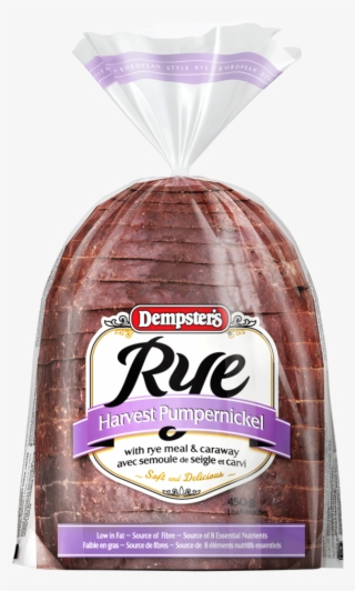 Dempster's® Harvest Pumpernickel Rye - Dempster's Country Caraway Rye With Caraway Seeds #6235658