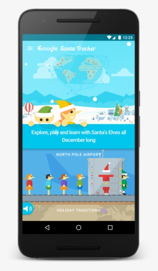 Santa Tracker Is Mobile-first - Smartphone #6238778