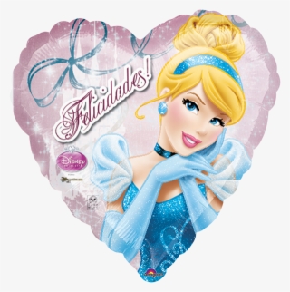 Cenicienta Felicidades 18 Globo Metálico - Disney Baby Sunshades (65 X 38 Cm, Princess) #6238845