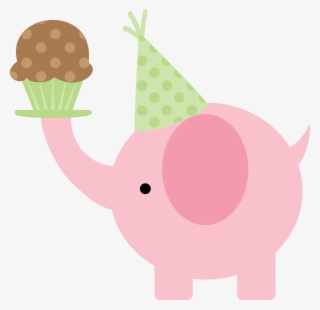 Snack Clipart Birthday - Happy Bday Elefante #6238899
