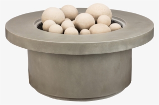 Capped Infinity Precast Concrete Fire Pit Table - Concrete #6241051