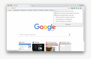 Check Facebook Messages Without Updating The Read Receipts #6242661