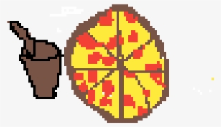 The Krusty Krab Pizza - Pixel Faces #6242878