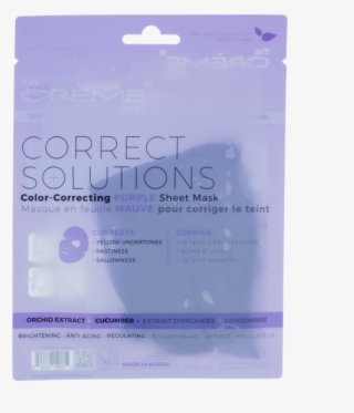 Purple Sheet Mask #6244380