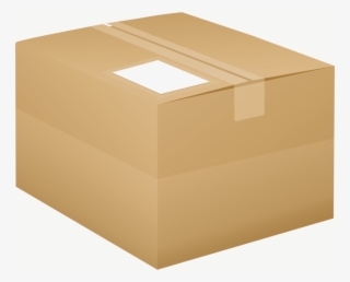 Cardboard Box - Transparent Box Clipart Png #6244813