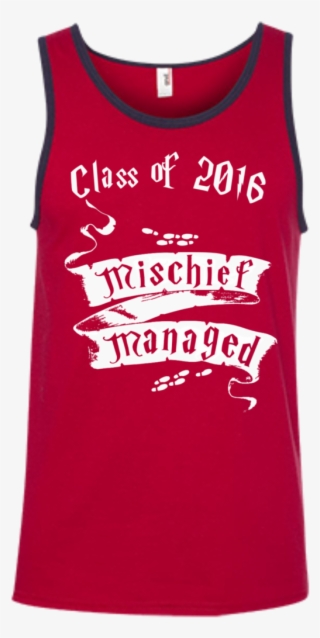 Mischief Managed Class Of 2016 Ringspun Cotton Tank - Harry Potter Class Of 2017 Shirts #6244979