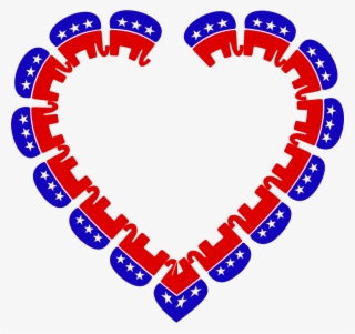 Republican Heart - Clip Art #6245205 Republican Heart - Clip Art #6245205