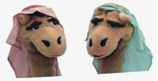 Camels Pair Trimmed - Stuffed Toy #6245720