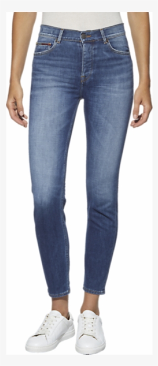 Tommy Jeans Izzy High Rise Straight Leg Jean - Trousers #6246593