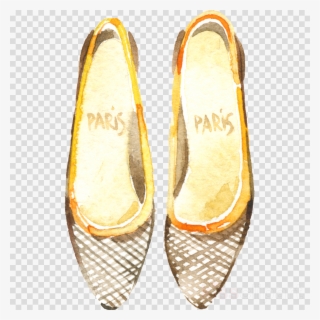 Watercolor Painting Clipart Shoe Watercolor Painting - High-heeled Shoe #6246951