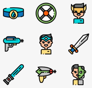 Superhero - Cartoon #6247634