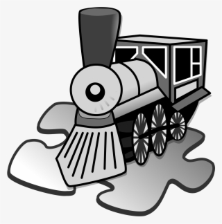 Open - Train Clip Art #6247930