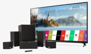 65” Lg Tv & Enclave Surround System - Lg 55uj630v - 55" Led Smart Tv - 4k Ultrahd #6249579