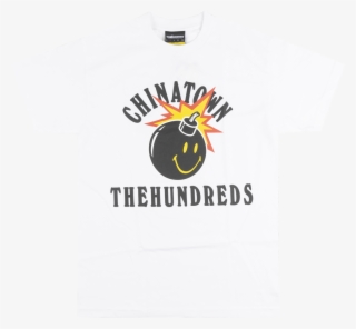 The Hundreds X Chinatown Market Happy Adam T-shirt - Hundreds Bomb #6250126