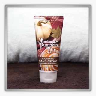 Bath & Body Works Delicious Cozy Candle Haul And Review - Bath & Body Works Marshmallow Pumpkin Latte Hand #6250417