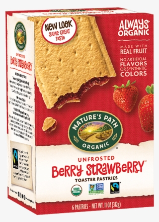 Nature's Path Organic Toaster Pastries, Frosted Berry - Nature's Path Organic Sunrise Breakfast Dark Chocolate #6251729