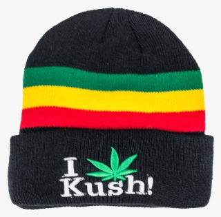 I Love Kush Beanie Rasta / Regular - Beanie #6252905