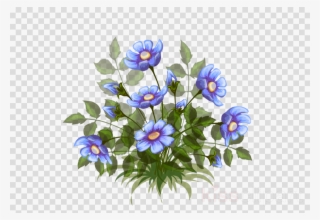 Flower Transparent Background Clipart Flower Floral - Fleurs Png Tube #6254673