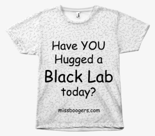 Hugga Black Lab Dog Hair Shirt - Dog #6257903