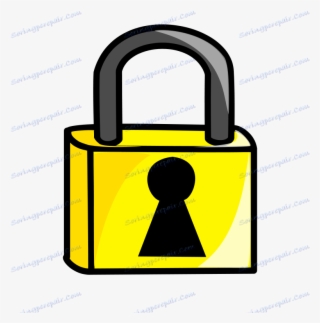 إزالة كلمة المرور من الأرشيف باستخدام برنامج Winrar - Lock Clipart #6258888