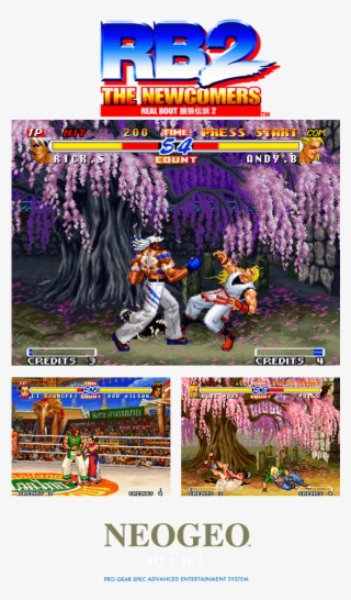 Real Bout Fatal Fury 2 - Happy Forever Cross Stitch, Figure, Watchman Happiness #6259367