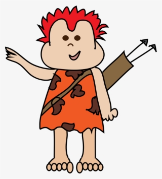 This Free Icons Png Design Of Cave Boy Pointing #6259375