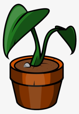 Graphic Black And White At Getdrawings Com Free For - Plant In Pot Clip Art #6259723
