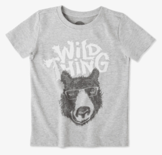 Toddlers Wild Thing Bear Crusher Tee - Boar #6262550