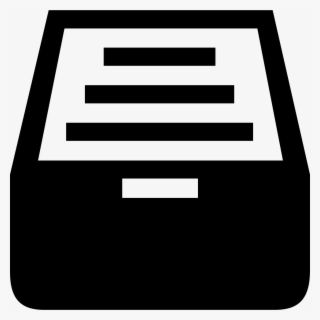 Si Glyph Svg Png Icon Free Download - File Box Icon #6263390