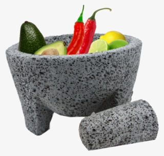 Clip Art Tlp Mexican Mortar And - Chefs Molcajete - Authentic Mexican Mortar And Pestle #6263524