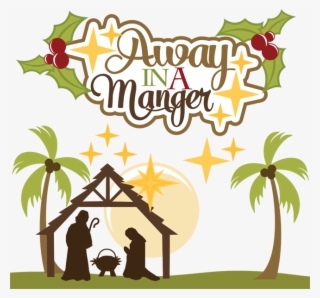 Away In A Manger Clipart #6264061