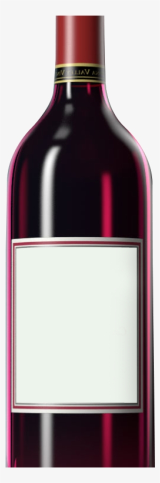 Wine Bottle Png Transparent Image - Wine Bottle Png Blank #6265673