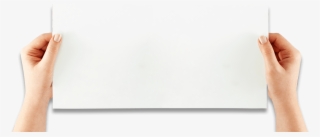 Hand Holding Paper - Girl #6265733