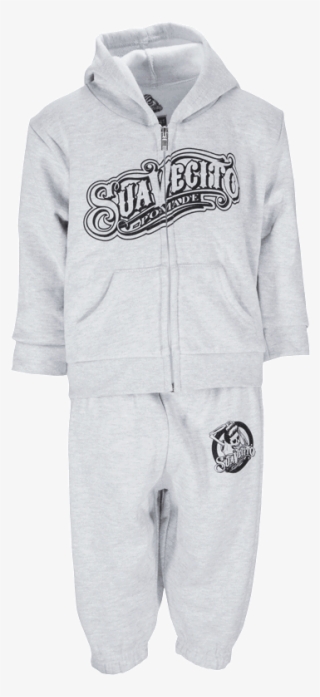 Og Sweatsuit - Infant's Grey - Front - Og Sweatsuit Toddler's #6266311
