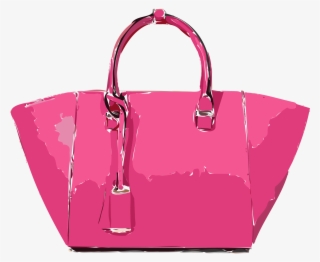 This Free Icons Png Design Of Pink Leather Handbag #6268894