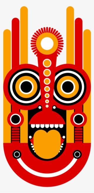 Tiki Mask Men's Printed Kurta #6270371