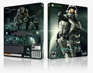 Halo 5 Guardians Box Art Cover - Halo 1 2 3 4 Hot Game Art 24x18 Poster Decor #6270372