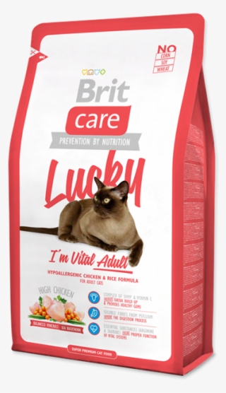 Brit Care Cat Lucky I`m Vital Adult 2kg - Britcare Cat Vital Adult 2kg #6270926