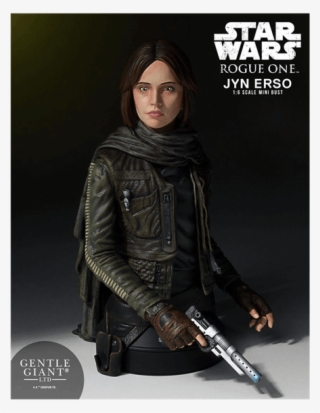 1 Of - Star Wars Jyn Erso Rogue One Mini Bust Statue #6272239