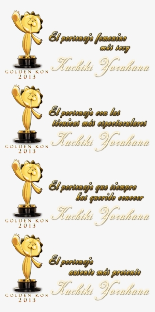 Golden Kon Awards - Calligraphy #6272855