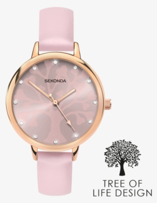 Sekonda Editions Tree Of Life Design Pink Watch - Sekonda Tree Of Life Watch #6273046