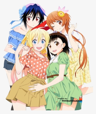 Browse Nisekoi Collected By Rin And Make Your Own Anime - Nisekoi Boys Girls Mens Womens Unisex Leather Wrist #6273099