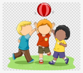 Children Playing Clip Art Clipart Child Clip Art - Kids Playing Ball Clip Art #6275509