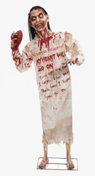 Standing Heartless Zombie Woman - Heartless Zombie #6275884