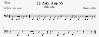 $$ Rake It Up $$ Sheet Music For Piano Download Free - Sheet Music #6275974