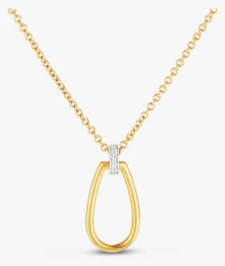 Roberto Coin Classica Parisienne Drop Pendant Necklace #6276305