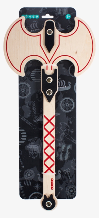 Wooden Double Headed Axe - Weapon #6277355